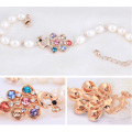 White Freshwater Pearl Bracelet AAA 6-7mm Rice Freshwater Pearl Bracelet Wholesale